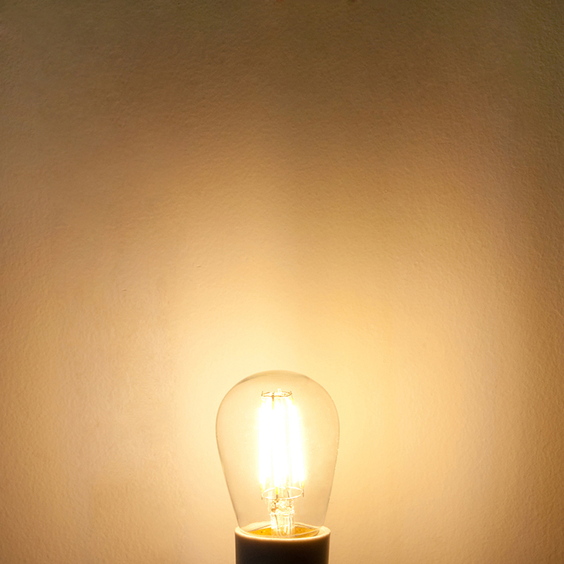S14 E26/E27 Base 4W LED Vintage Antique Filament Light Bulb, 40W Equivalent, 4-Pack, AC100-130V or 220-240V S14 E26/E27 Base 4W LED Vintage Antique Filament Light Bulb, 40W Equivalent, 4-Pack, AC100-130V or 220-240V